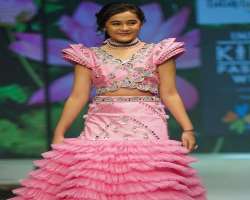 She walked on the ramp for Tutus by Tutus fashion designer.